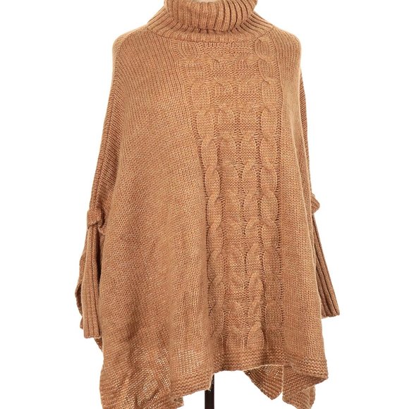 Tan Poncho - Picture 1 of 2